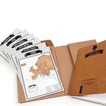 Без бренда «Скретч-карта мира стирающаяся. Карта путешествий» в Якутске