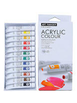 Без бренда «Коробка 48 шт.: Акриловые краски «Две картинки» 12 шт. по 12 мл, проф. пигмент» в Якутске