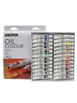 Без бренда «Коробка 24 шт.: Масляные краски «Две картинки» 24 шт. по 12 мл, проф. пигмент» в Якутске