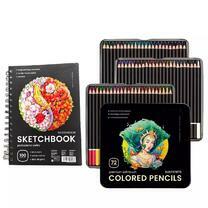 Без бренда «Коробка 16 шт.: Набор карандашей 72 цвета 