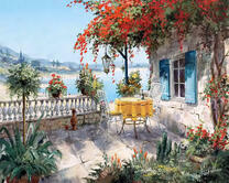 Без бренда «Летняя терраса у залива (20шт)» в Якутске