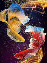 Без бренда «Желтая и красная рыбки (20шт)» в Якутске