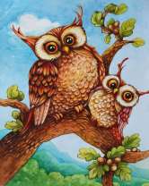 Без бренда «Совёнок с совой на ветке» в Якутске