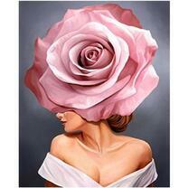 Без бренда «Девушка с розовой розой на голове» в Якутске