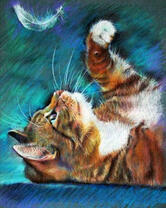 Без бренда «Котенок играет пером» в Якутске в интернет-магазине  Без бренда «Котенок играет пером» в Якутске