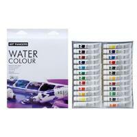 Без бренда «Коробка 24 шт.: Краски акварель «Две картинки» в тюбиках 24 шт. по 12 мл» в Якутске