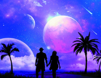 Без бренда «Влюбленная пара под ночным небом» в Якутске