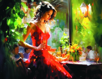 Без бренда «Милая девушка с бокалом шампанского» в Якутске