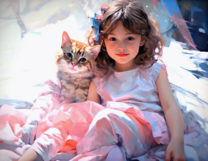 Без бренда «Девочка и пушистая кошечка» в Якутске