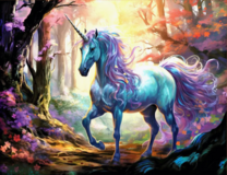 Без бренда «Единорог в фэнтезийном лесу» в Якутске в интернет-магазине  Без бренда «Единорог в фэнтезийном лесу» в Якутске