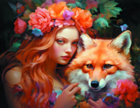 Без бренда «Рыжая девушка и рыжая лисица» в Якутске в интернет-магазине  Без бренда «Рыжая девушка и рыжая лисица» в Якутске